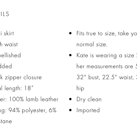 KIDMAN EMBELLISHED LEATHER BOXY JACKET + RILEY A-LINE STUDDED LEATHER SKIRT - Picture 9 of 9